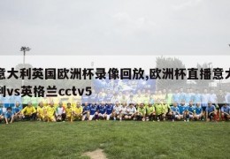 意大利英国欧洲杯录像回放,欧洲杯直播意大利vs英格兰cctv5